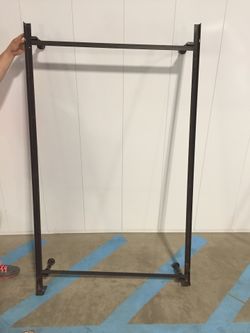 Metal bed frame for twin sizes bed