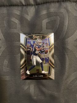 2020 Select Certified Ceedee Lamb Club Level Rookie Card