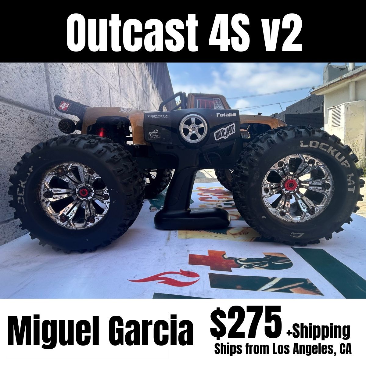 Arrma Outcast 4S v2 - Ready To Run