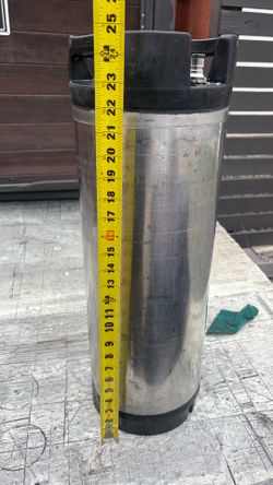 5 Gallon Stainless Steel Cornelius Keg (Corny Keg) – Homebrew, Kegerator, Kombucha – $65