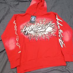 Hellstar Men's Hoodie Size LARGE 