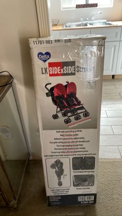 Delta Children SideXSide Double Stroller