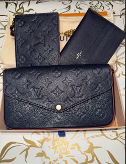 LV purse wallet set