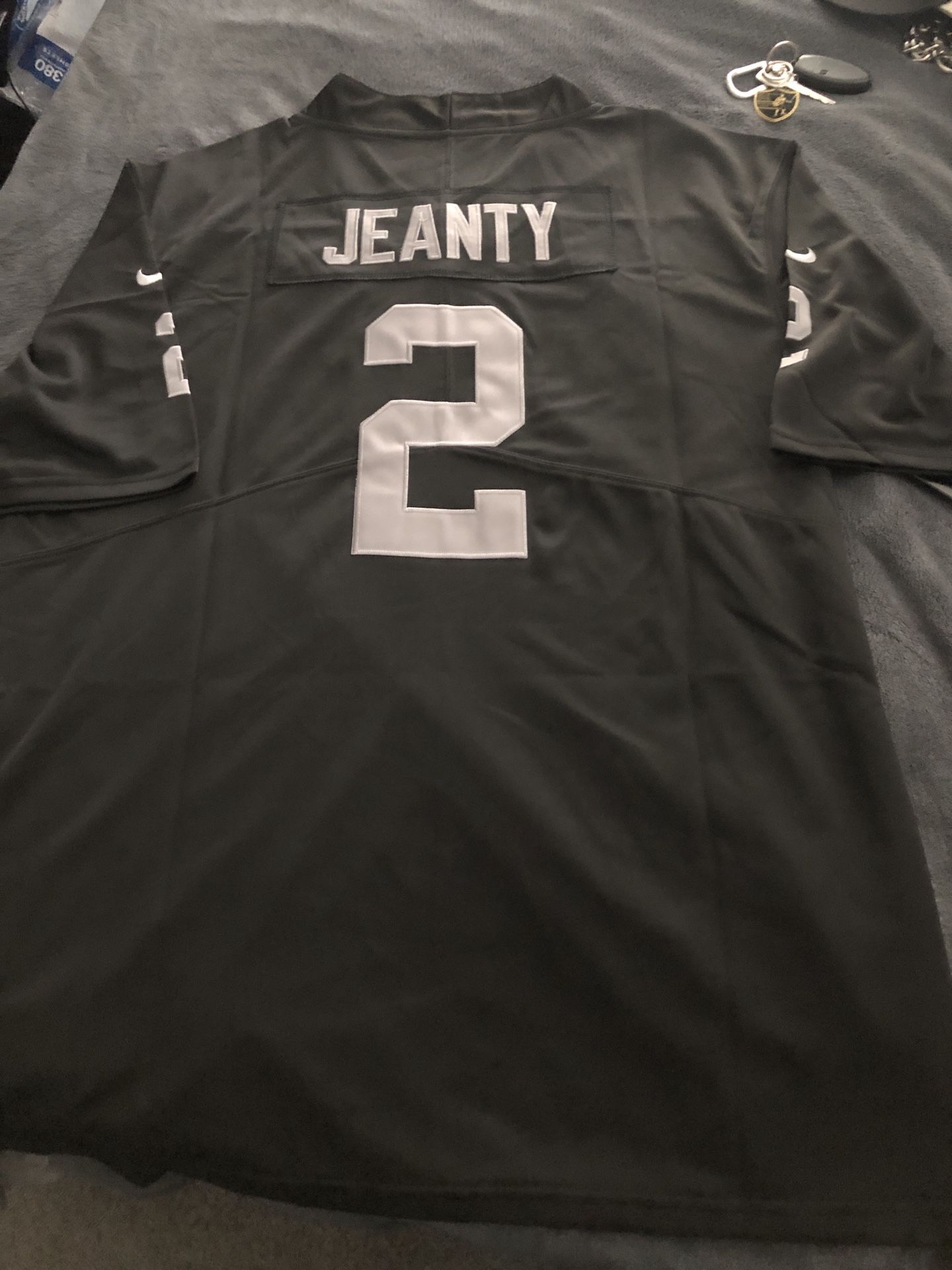 JEANTY Raiders Black Jersey