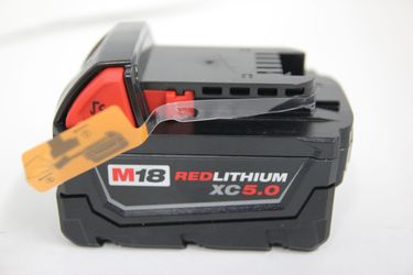 Milwaukee M18 Red. Lithium XC 5.0 Battery