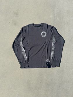 Chrome Hearts Charcoal Crewneck