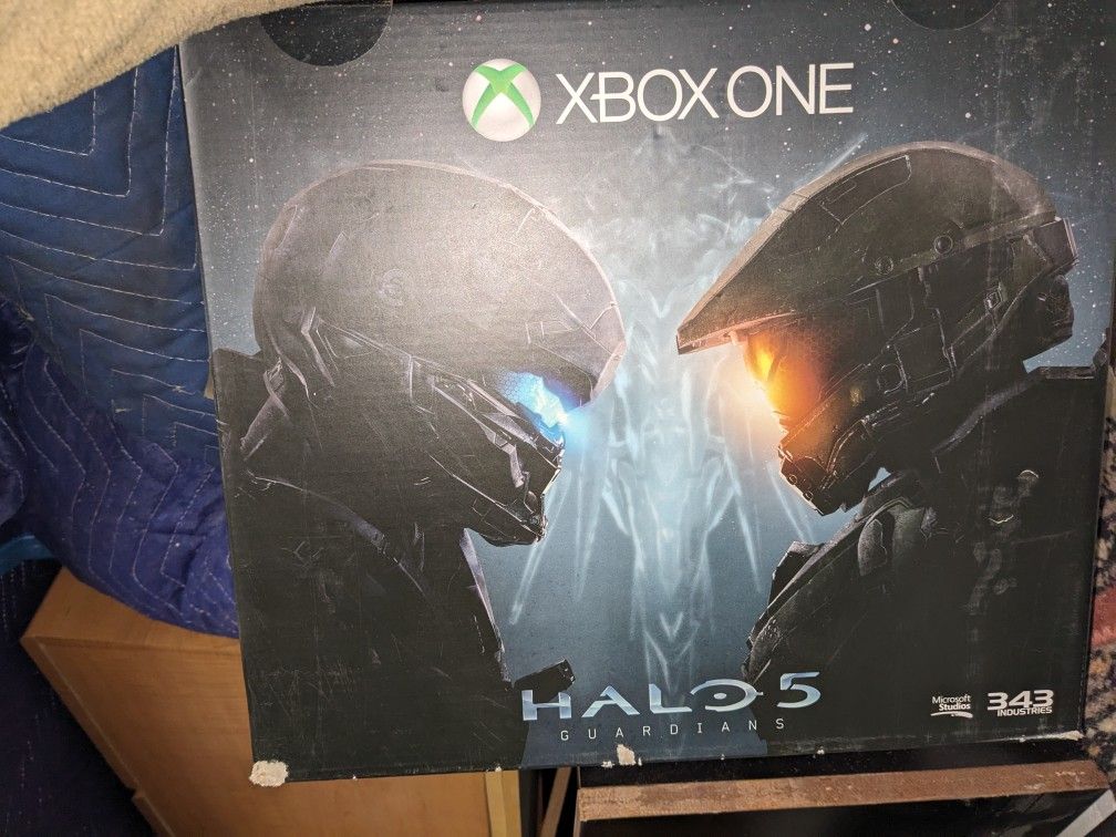 Never Opened XBOX ONE Halo 5 Guardians Console