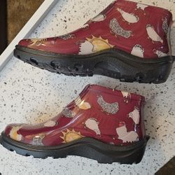 *PENDING*Sloggers Rain Boots Sz 9 Women's EUC Like New