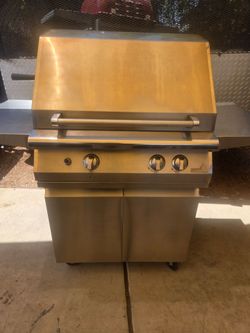 Propane gas grill