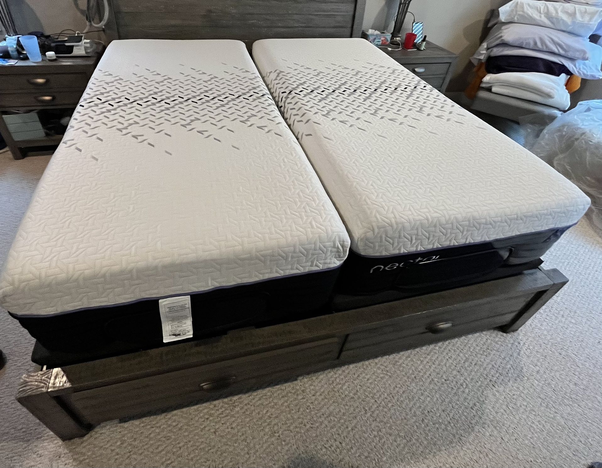 Nectar Luxe Hybrid Mattress - SPLIT KING 