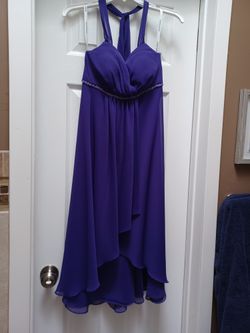 Purple Formal Dress Or Bridesmaid Dress