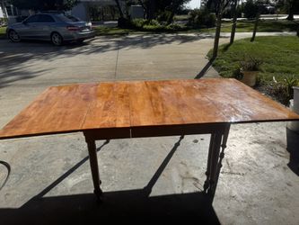 Real Maple Table New Clear Coat