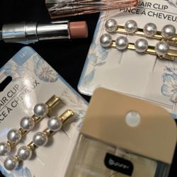 Peach Hand Sanitizer- Hair-clips- GLOWUP Nude Lips
