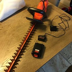 22” Hedger w/ New Battery/Charger Works Great