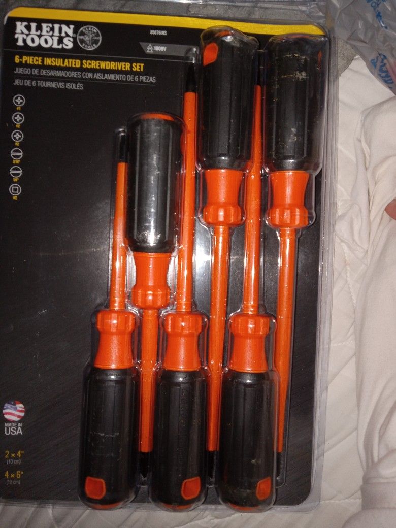 Klein Insulated Screwdriver Set for Sale in Bryan, TX OfferUp