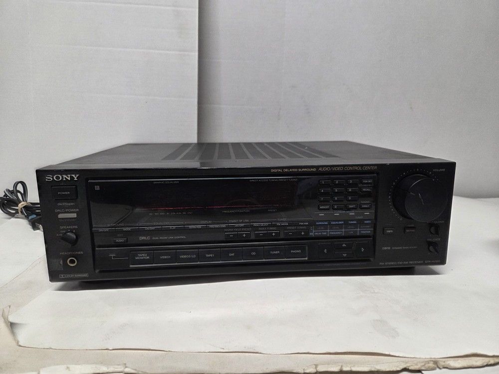 Sony Reciver Model STR-AV920 Works