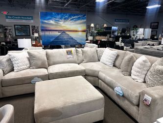 Cloud seating sectional! Any fabric & color 🩷🚨✨ only $49 down 🔥 Easy Financing!