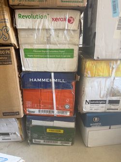 Xerox Revolution & Hammermill Copy Paper Lot