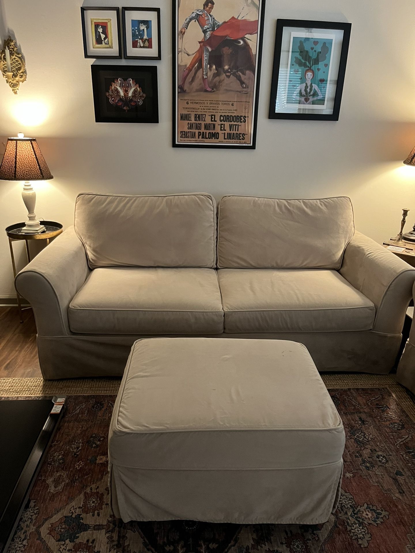 Pottery Barn Sofa (86”)