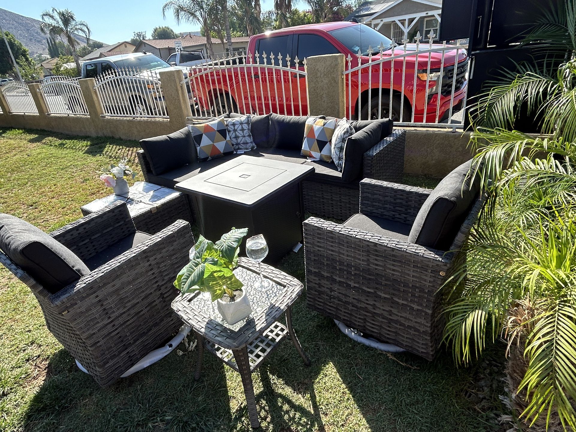 Patio Furniture Set Outdoor New In The Box
