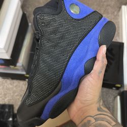 Jordan 13 Retro Black Hyper Royal (size 9)