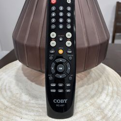 COBY RC-057 Original/Replacement TV Remote Control Genuine - Clean And Untested