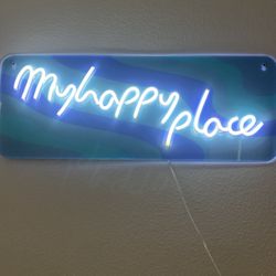 Indoor Neon Sign Decor