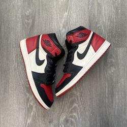 Jordan 1 Bred Toe 2016