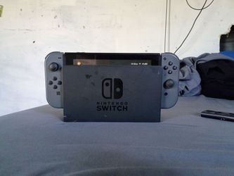 Nintendo Switch with Gray Joy-Cons