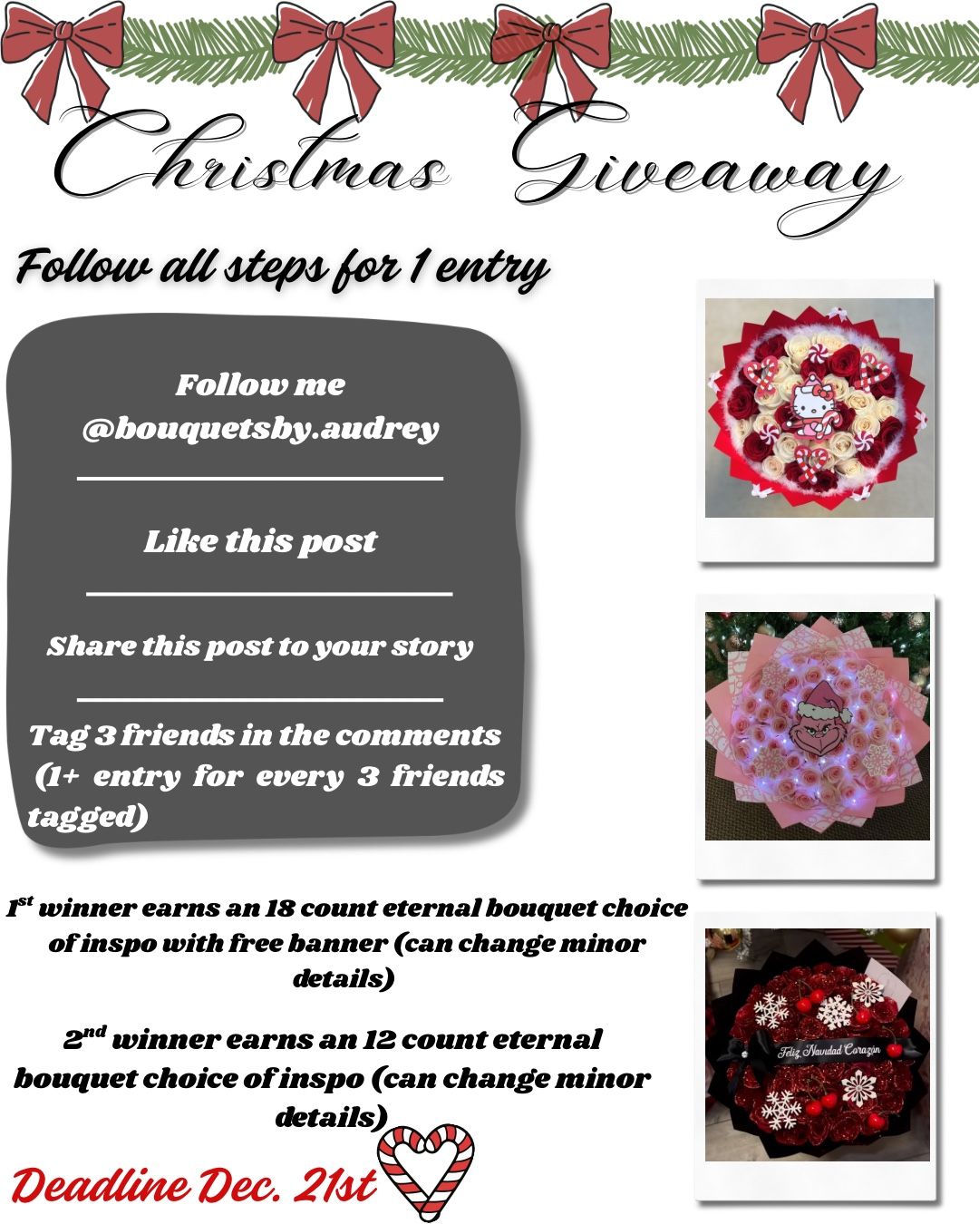 Bouquet Giveaway