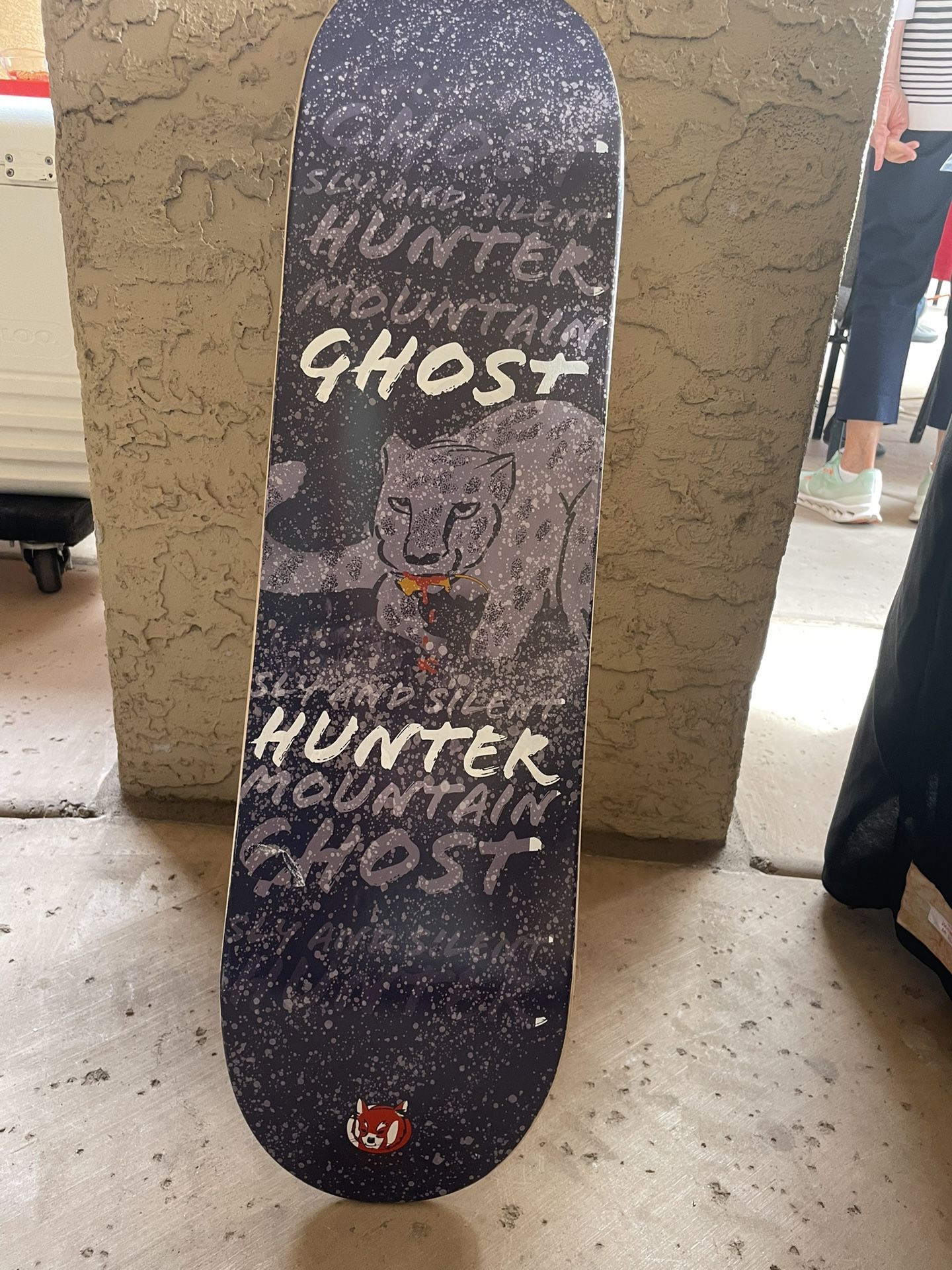 Ghost Hunter Red Panda Skateboard