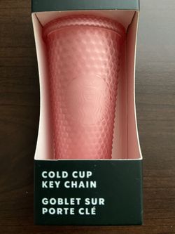 Starbucks Pink Lemonade 2022 Key Chain