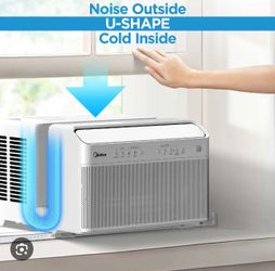 Three (3x) Midea 12,000 BTU U-shaped Air Conditioner