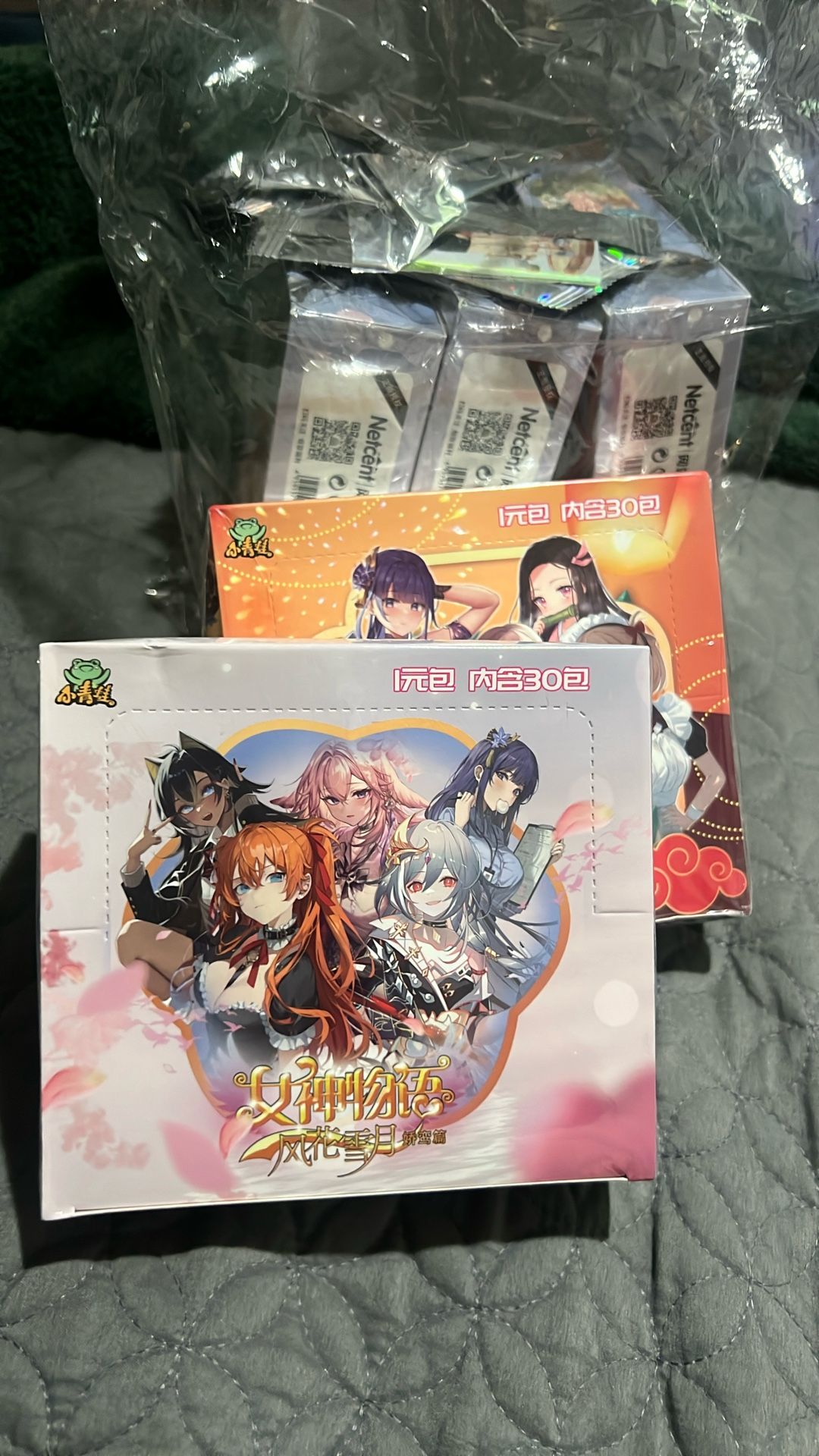 goddess story booster box NS-9 Waifu Yuranka games Goddess Story Booster Box New