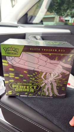 Pokemon cards - perfect order etb