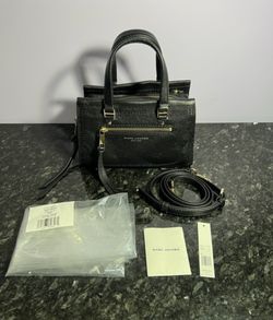 NWT Marc Jacobs Mini Cruiser Satchel - Black