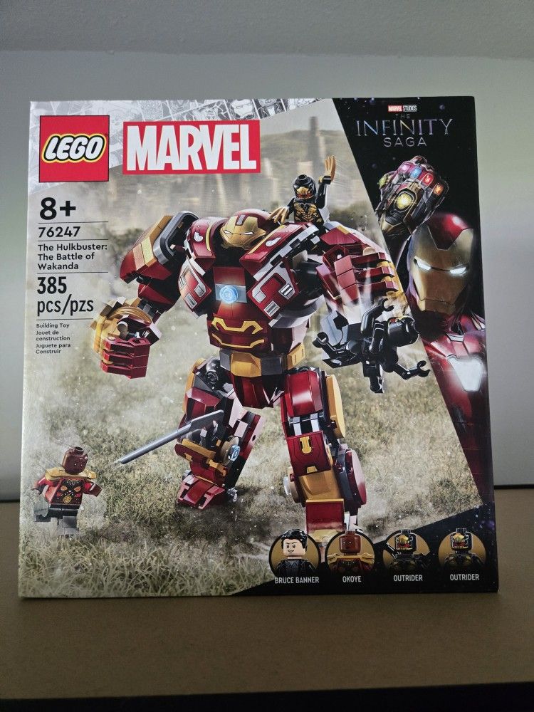 Lego Marvel Hulkbuster Battle For Wakanda Set 