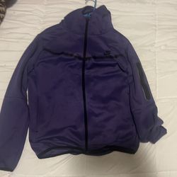 Purple Nike Tech Fleece Hoodie