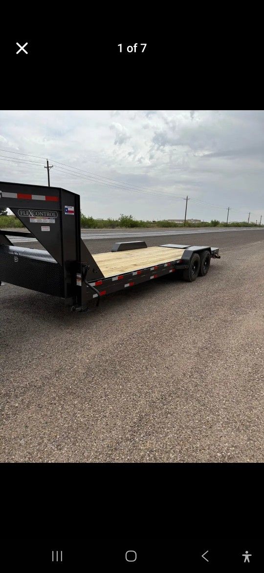 2025 Gooseneck Trailer Equipment Mega Ramp 7x24 