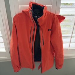 Helly Hansen Insulated Jacket, Men’s, Small, Red