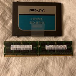 Combo Deal PNY SSD + RAM 