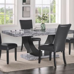 5 - Pc Dining Set  1 Table + 4 Chairs.     🔥  Comedor De 5 Piezas Nuevo En Caja