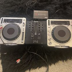 Dj Equipment With Everything Works Perfect 