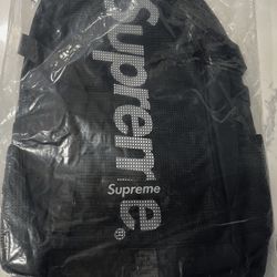 Black Supreme Backpack 