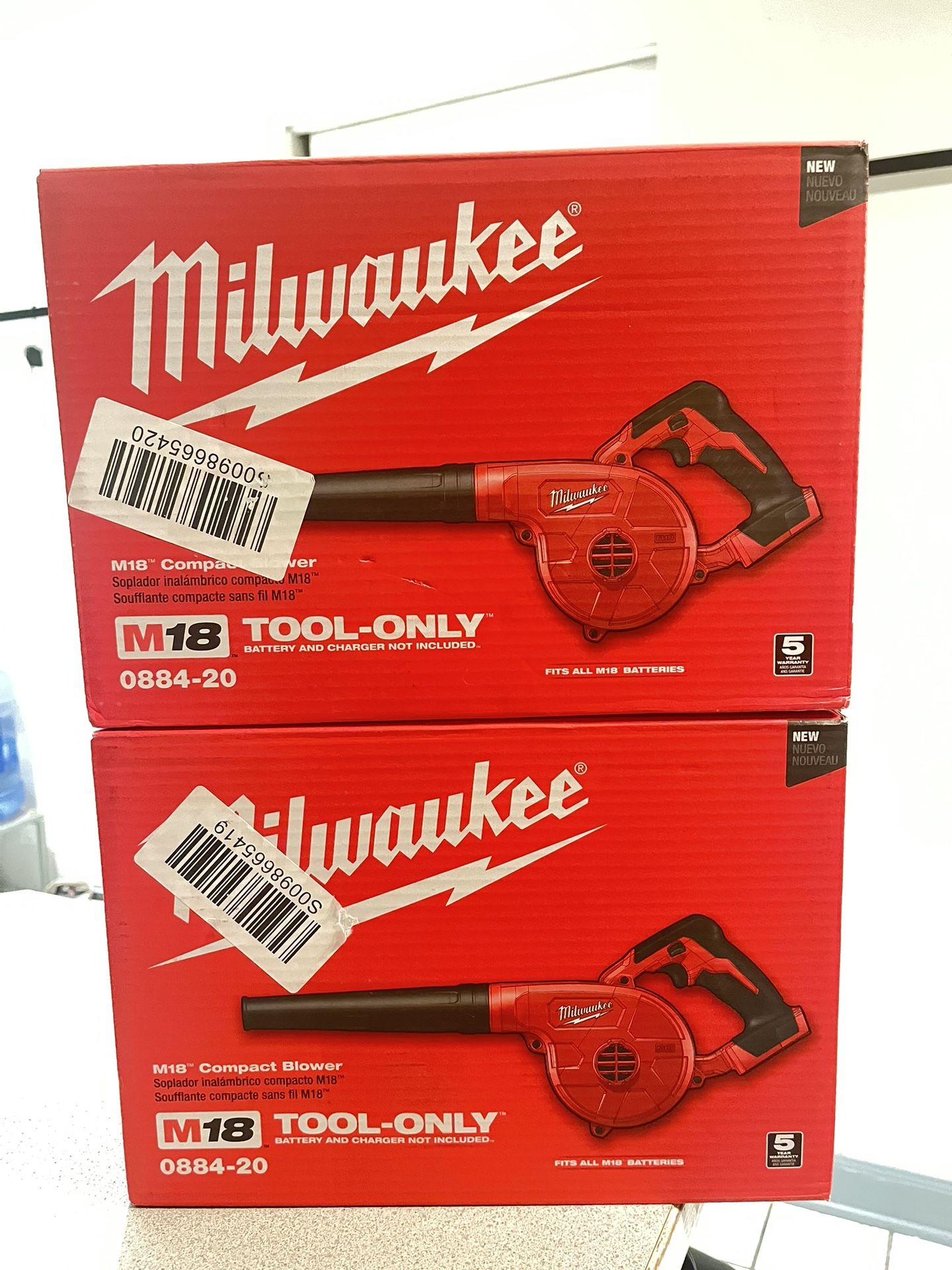 Milwaukee M18 Blower (tool Only) $100 Each