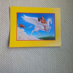 Disney Lithograph From Hercules