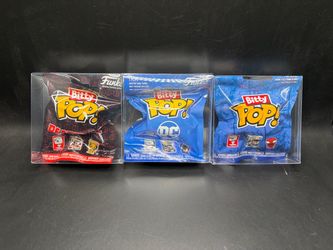 (NEW) Funko Bitty POPS blind bags ($5 each) (Deadpool, Batman, Spider-Man) Perfect Birthday Gift Ideas for Comic Book fans