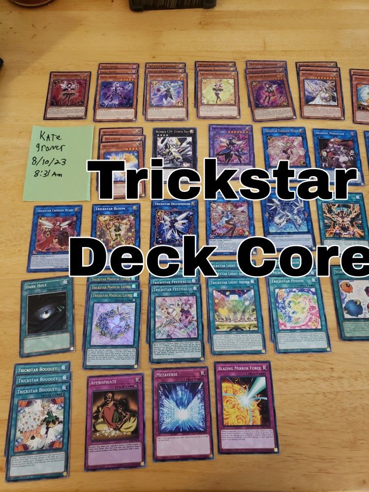 Yugioh Trickstar Deck Core 58 Cards