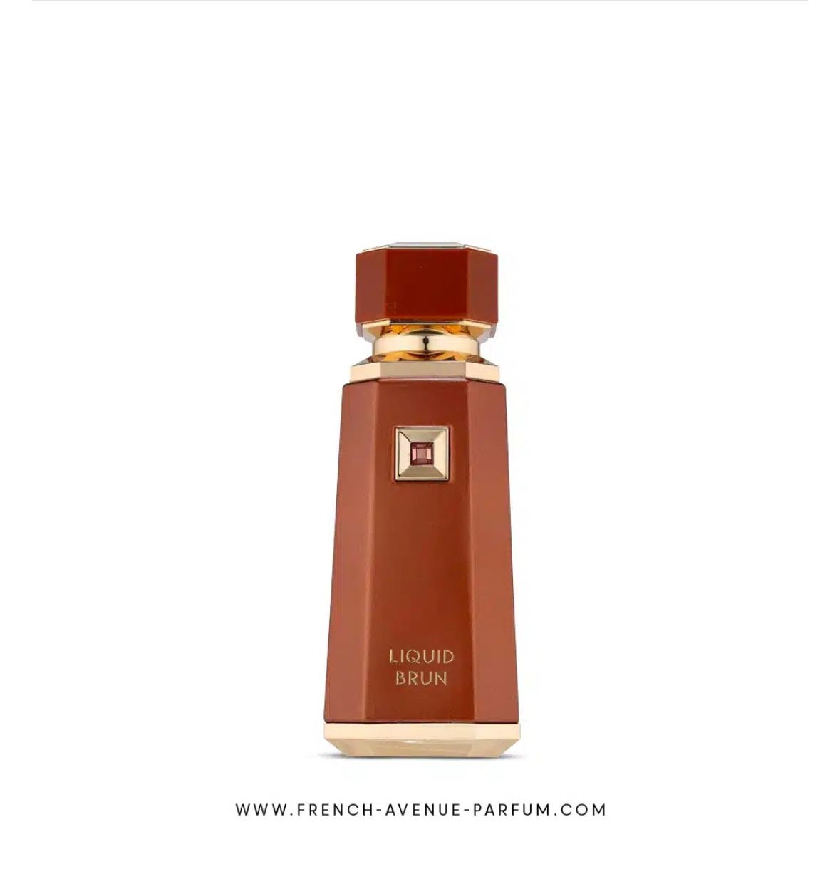 LIQUID BRUN By FRENCH AVENUE EAU DE PARFUM SPRAY FOR MEN 3.4 Oz / 100 ml NEW!!!