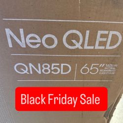 SAMSUNG 65-Inch Class Neo QLED 4K QN85D Series Neo Quantum HDR, Dolby Atmos, Object Tracking Sound, Motion Xcelerator Turbo+, Gaming Hub, Smart TV wit